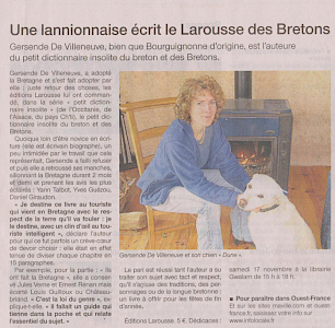 Gersende Villeneuve, bien que Bourguinonne d